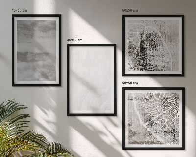 Pripravljena stenska galerija Abstraktne moderne oblike