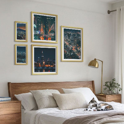Set 5 slik v okvirju Nočni pogledi na sodobna mesta