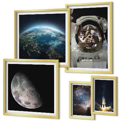 Astronavtova vesoljska odkritja poliptih v okvirju