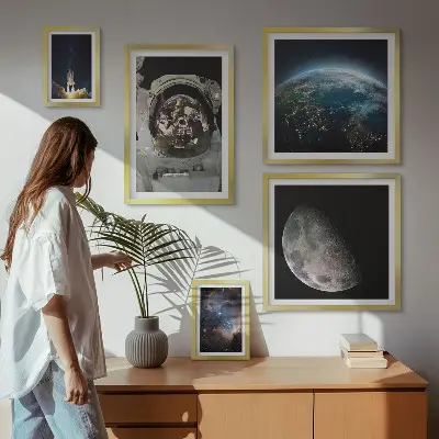 Astronavtova vesoljska odkritja poliptih v okvirju