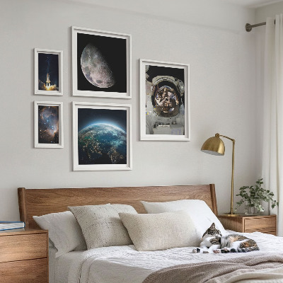 Poliptih v okvirju Astronavtova vesoljska odkritja