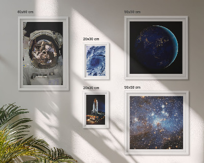 Set 5 slik v okvirju Vesoljska odkritja astronavtov