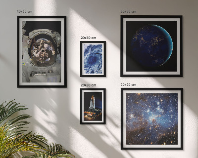 Set 5 slik v okvirju Vesoljska odkritja astronavtov