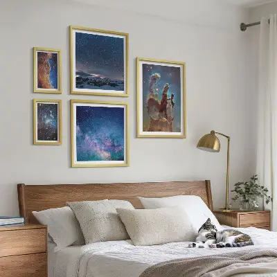 Kozmične pokrajine galaksij poliptih v okvirju
