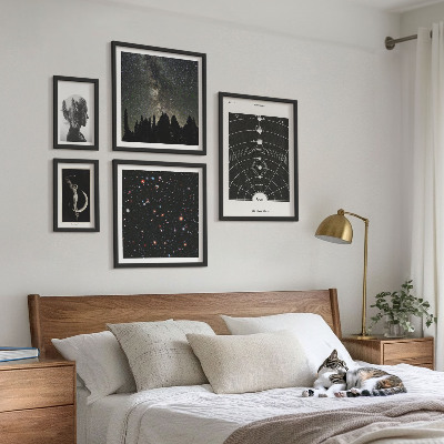 Set 5 slik v okvirju Kozmični navdihi galaksije