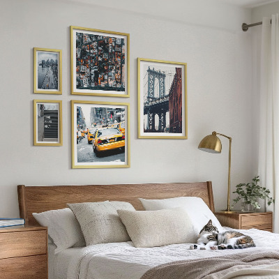 Komplet ujemajočih se slik Očarljivi razgledi na New York