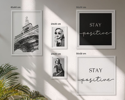 Komplet ujemajočih se slik Elegantna grafika moda Pariz