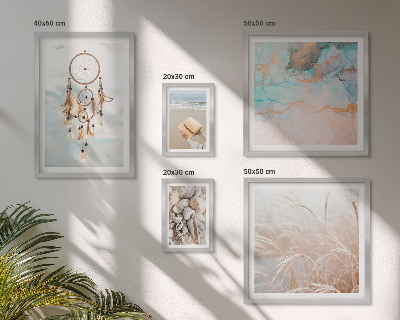 Set 5 slik v okvirju Boho sanje plaža narava