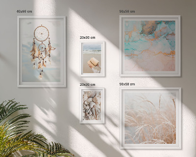 Set 5 slik v okvirju Boho sanje plaža narava