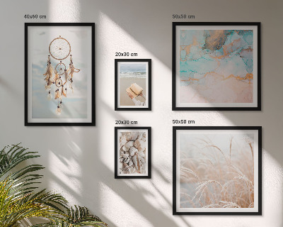 Set 5 slik v okvirju Boho sanje plaža narava