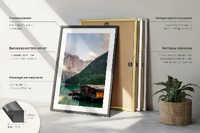 Komplet ujemajočih se slik Barviti abstraktni portreti