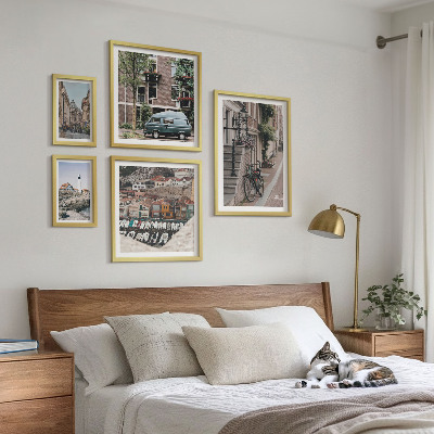 Set 5 slik v okvirju Očarljive kolesarske ulice