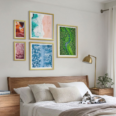 Set 5 slik v okvirju Naravne zelene pokrajine