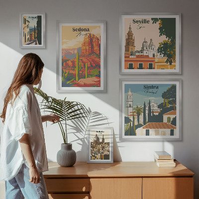 Set 5 slik v okvirju Turistične pokrajine sveta