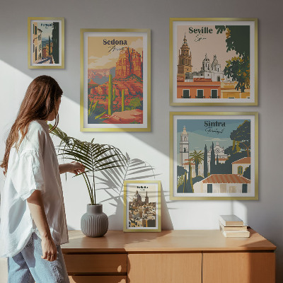 Set 5 slik v okvirju Turistične pokrajine sveta