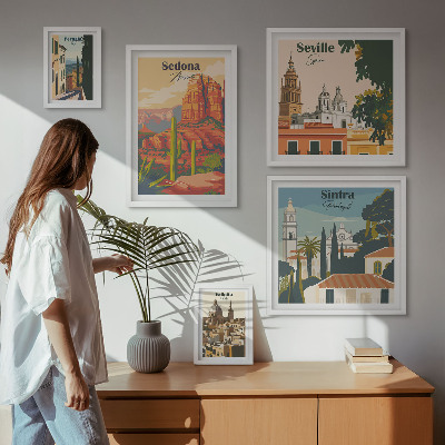 Set 5 slik v okvirju Turistične pokrajine sveta
