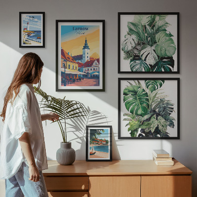Poliptih v okvirju Flora poljskih obalnih mest