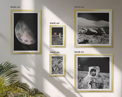 Poliptih v okvirju Lunine pokrajine astronavtov