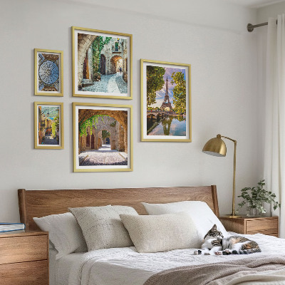 Set 5 slik v okvirju Očarljivi razgledi na evropska mesta