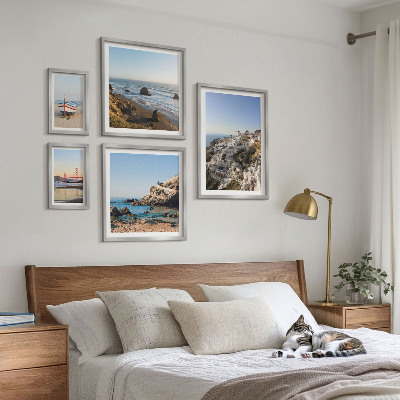 Set 5 slik v okvirju Mestne plaže in očarljivi razgledi