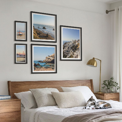Set 5 slik v okvirju Mestne plaže in očarljivi razgledi