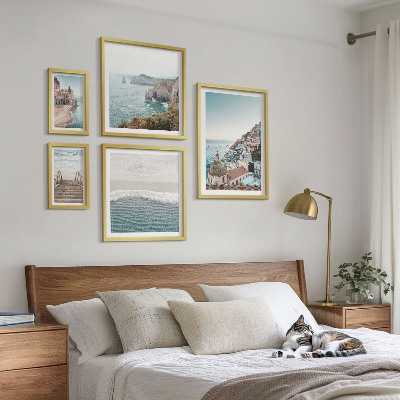 Set 5 slik v okvirju Pokrajine obmorskega mesta