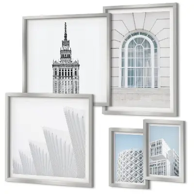Moderna arhitektura minimalizma poliptih v okvirju