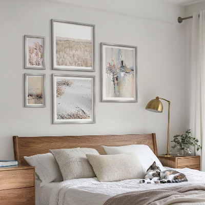 Set 5 slik v okvirju Elegantni okraski narave minimalizem