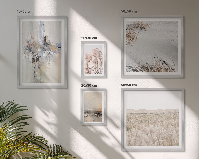 Set 5 slik v okvirju Elegantni okraski narave minimalizem