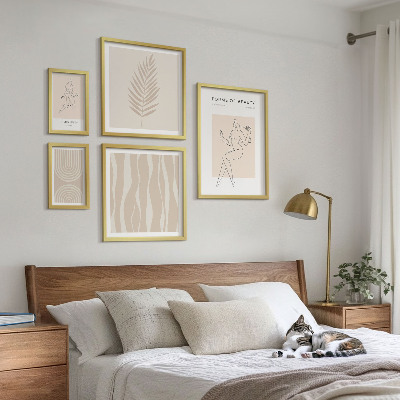 Komplet ujemajočih se slik Čudoviti minimalistični motivi