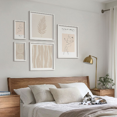 Komplet ujemajočih se slik Čudoviti minimalistični motivi