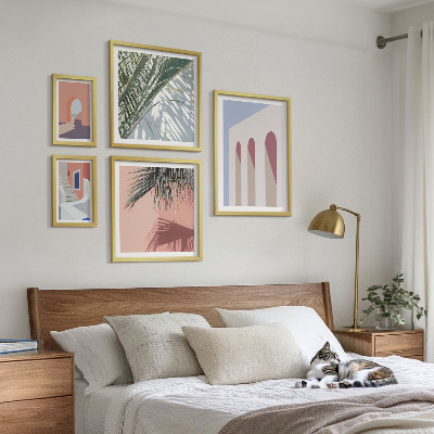 Poliptih v okvirju Ilustracije mestne arhitekture