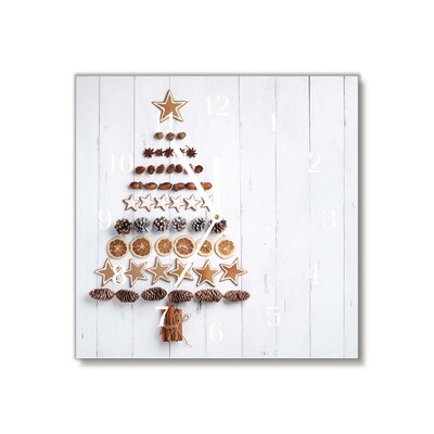 Steklena ura GingerbRead Christmas Tree Božični okraski