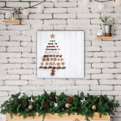 Steklena ura GingerbRead Christmas Tree Božični okraski