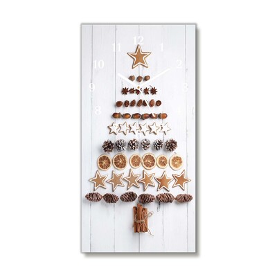 Steklena ura GingerbRead Christmas Tree Božični okraski