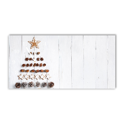 Steklena ura GingerbRead Christmas Tree Božični okraski