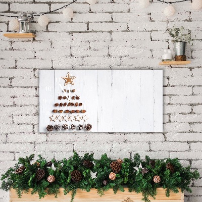 Steklena ura GingerbRead Christmas Tree Božični okraski