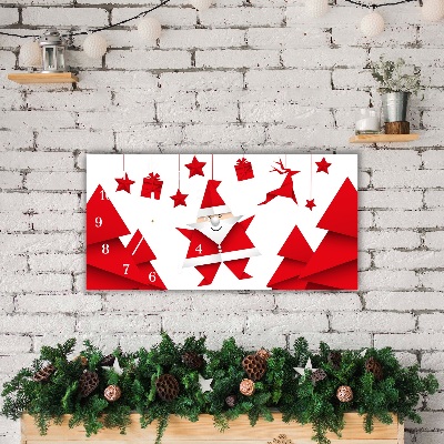 Steklena ura Božična darila Santa Claus