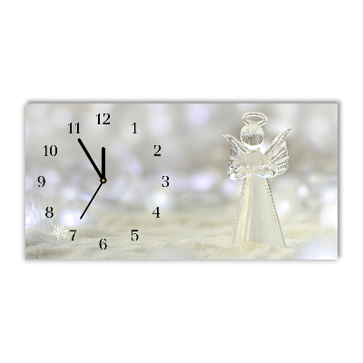 Steklena ura Dobrodošli stekleni angel Ornament