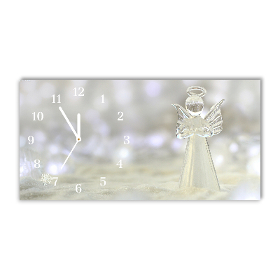 Steklena ura Dobrodošli stekleni angel Ornament