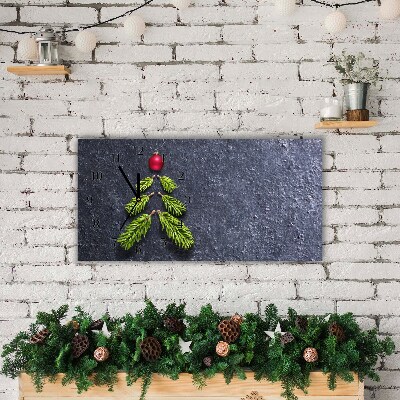 Steklena ura Zima božična drevesa Christmas
