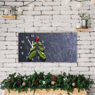 Steklena ura Zima božična drevesa Christmas