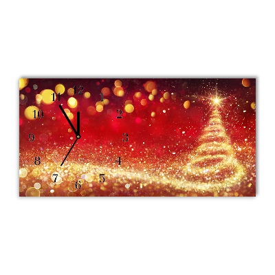 Steklena ura Zima božična drevesa Christmas