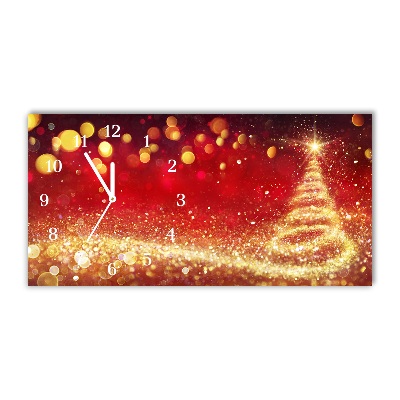 Steklena ura Zima božična drevesa Christmas