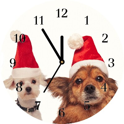 Steklena ura Santa Claus Psi.