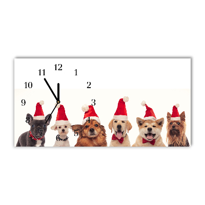 Steklena ura Santa Claus Psi.