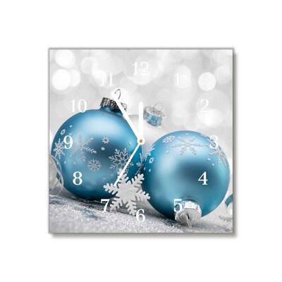 Steklena ura Božične kroglice Božični okraski
