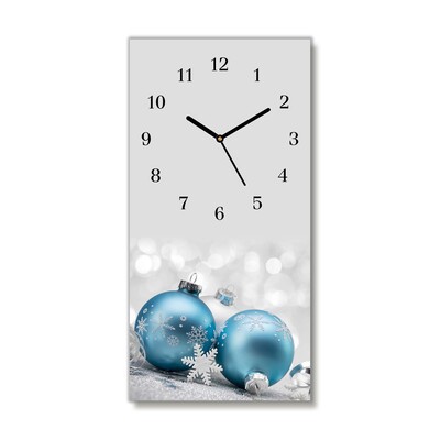 Steklena ura Božične kroglice Božični okraski