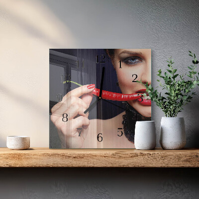Steklena ura Čili paprika