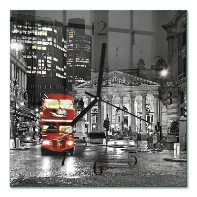 Steklena ura Londonski avtobus